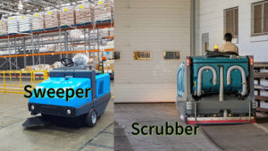 Scrubber Dryer for Carparks
