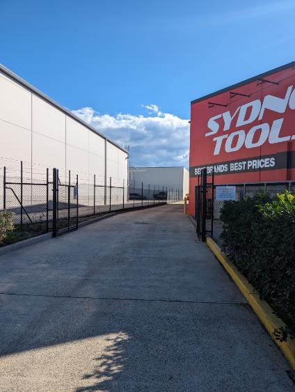 commercial buildings near a Sydney Tools store