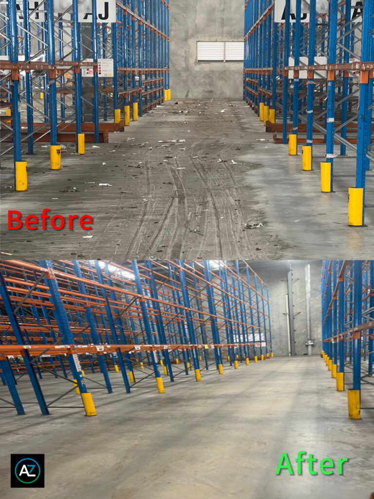 Factory Sweeping & Scrubbing